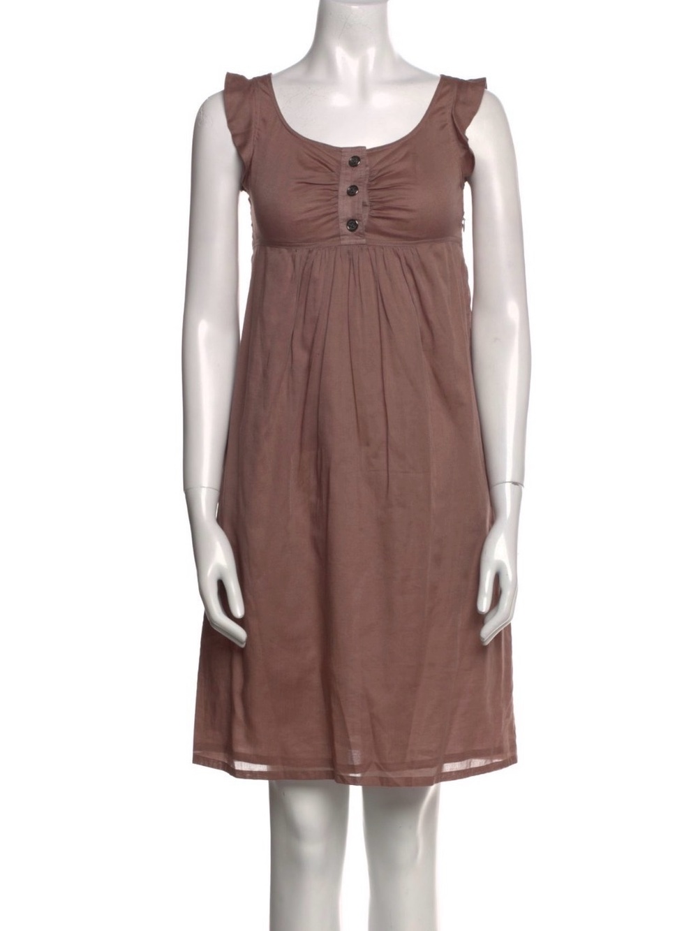 Burberry London Scoop Neck Mini Dress